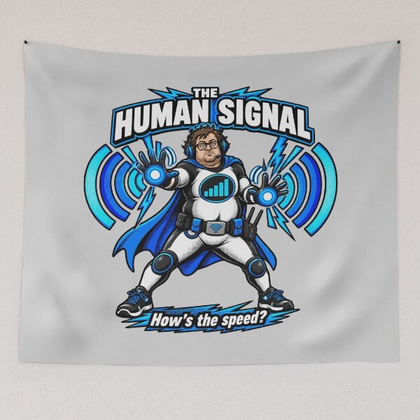 Item preview, The Human Signal designed and sold by KungPowUnicorn.