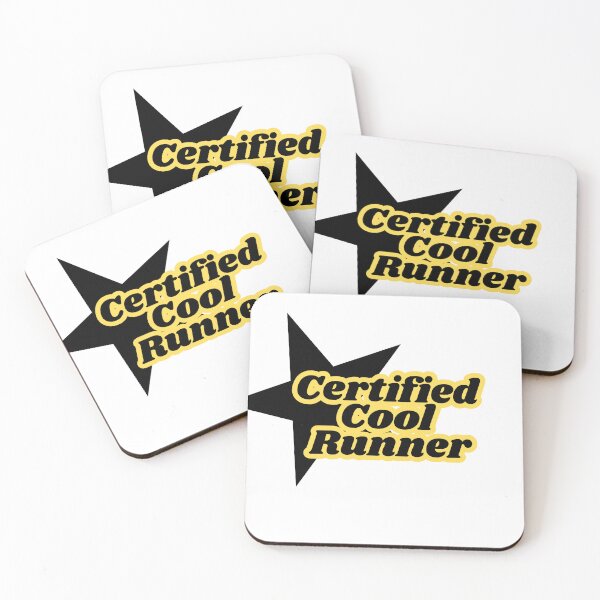 Item preview, Certified Cool Runner Sport Aesthetic Typography designed and sold by NotYourClub.