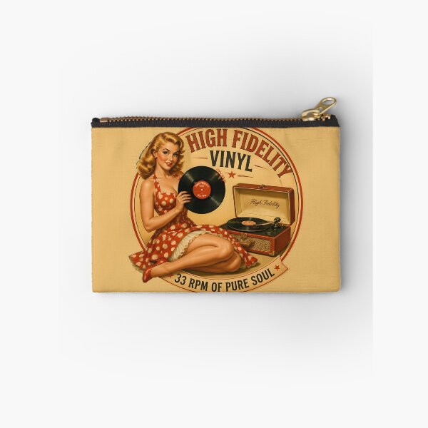 Item preview, High Fidelity Vinyl Record Player 33 RPM Pin-Up v3 designed and sold by ThirdShiftLab.