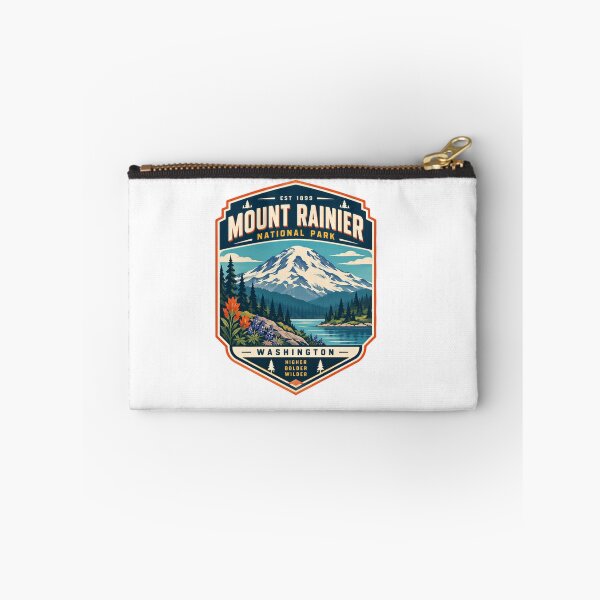 Item preview, Mount Rainier National Park Washington Higher Bolder Wilder Adventure Explorer designed and sold by Simsimah26Parks.