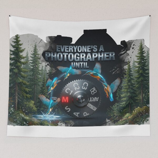 Item preview, Everyone's a Photographer Until Manual Mode designed and sold by tomperys.