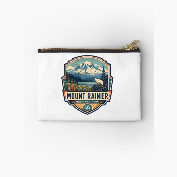 Item preview, Mount Rainier National Park Est. 1899 Washington State Outdoors Hiking Nature Lover designed and sold by Simsimah26Parks.
