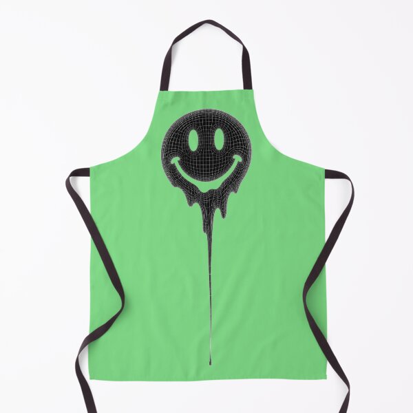 Item preview, Dripping Melting Smiley Face Gothic Dark Aesthetic Graphic Art designed and sold by Bhinfy.