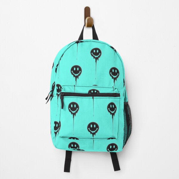 Item preview, Dripping Melting Smiley Face Gothic Dark Aesthetic Graphic Art designed and sold by Bhinfy.
