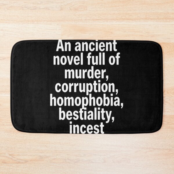 Item preview, Funny Atheist Anti-Religion Atheism Bible designed and sold by dellonszpakw.
