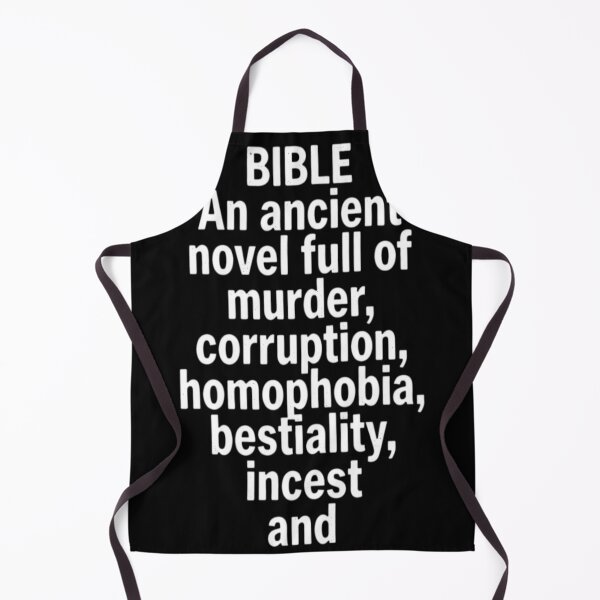 Item preview, Funny Atheist Anti-Religion Atheism Bible designed and sold by dellonszpakw.