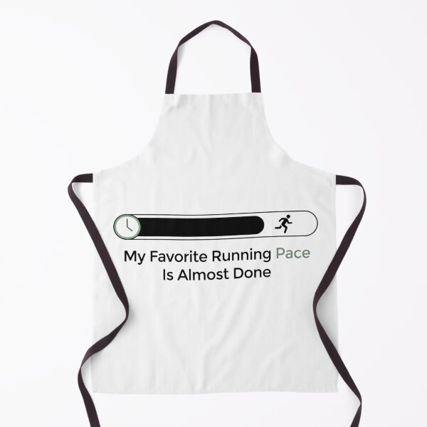 Item preview, My Favorite Running Pace Is "Almost Done" - Running Design designed and sold by RunningWhiskers.