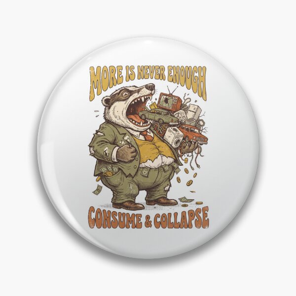 Item preview, Consume & Collapse designed and sold by mackartist.