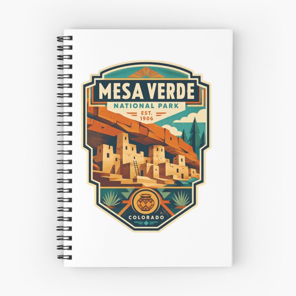 Item preview, Mesa Verde National Park Est. 1906 Colorado National Park Travel Souvenir Hiker designed and sold by Simsimah26Parks.
