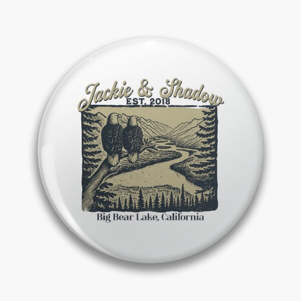 Item preview, Jackie and Shadow Eagles, Big Bear Lake Bald Eagles designed and sold by perkmingStudio.
