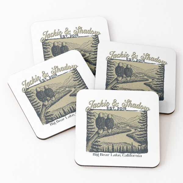 Item preview, Jackie and Shadow Eagles, Big Bear Lake Bald Eagles designed and sold by perkmingStudio.