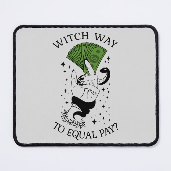 Item preview, Witch Way to Equal Pay? - Bold Feminist Halloween Witch VI designed and sold by Lemon Pepper.