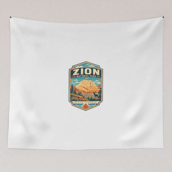 Item preview, Zion National Park Zion Canyon Utah National Parks Travel Hiking Adventure designed and sold by Simsimah26Parks.