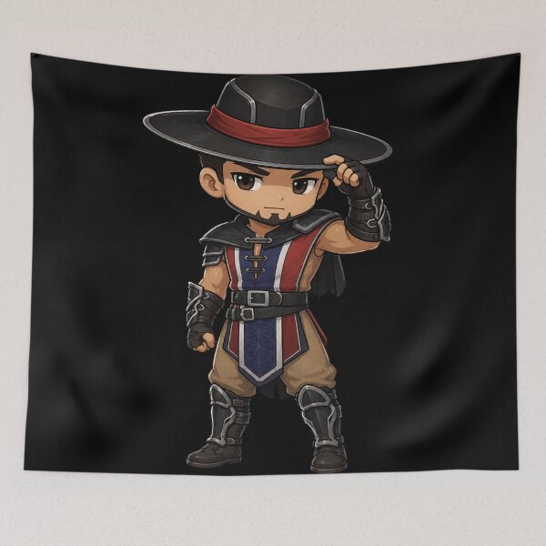 Item preview, Chibi Kung Lao Mortal Kombat | MK Fanart designed and sold by bapupa.