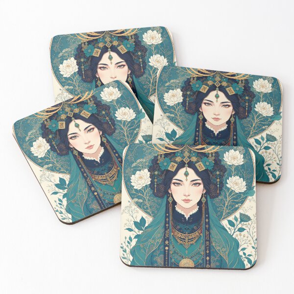 Item preview, Druid Priestess of the Forest designed and sold by FriskyLemur.