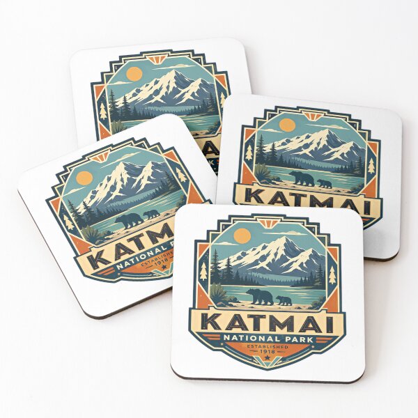 Item preview, Katmai National Park Established 1918 Wildlife Bear Nature Lover designed and sold by Simsimah26Parks.