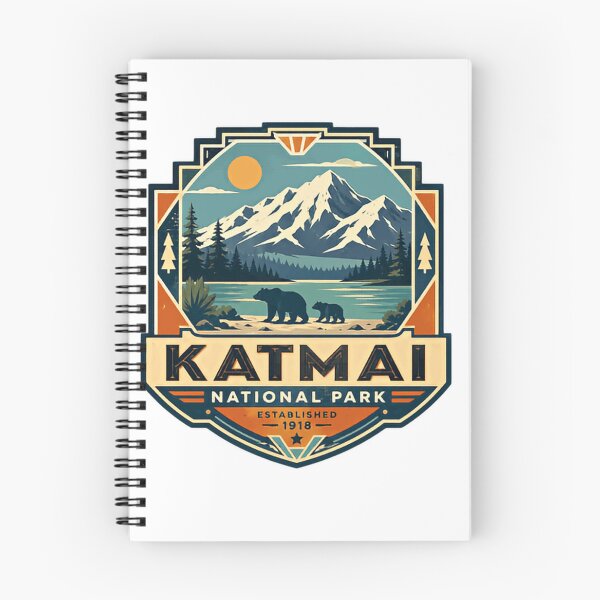 Item preview, Katmai National Park Established 1918 Wildlife Bear Nature Lover designed and sold by Simsimah26Parks.