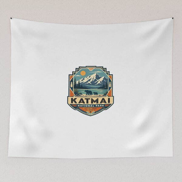 Item preview, Katmai National Park Established 1918 Wildlife Bear Nature Lover designed and sold by Simsimah26Parks.