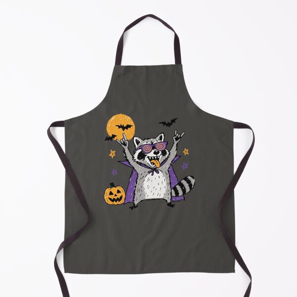 Item preview, Cool Halloween Raccoon Vampire Rocker Spooky Season Party designed and sold by Studio Bootleg.