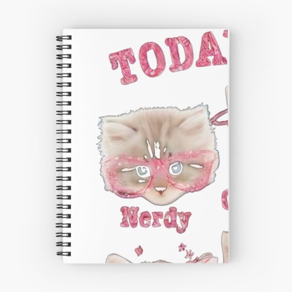 Item preview, Today I Feel Nerdy Confused Pretty cat Lover designed and sold by GiancarloWash.