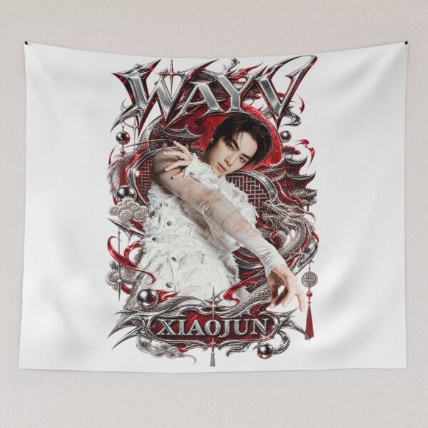 Item preview, Xiaojun WayV Vision Wings Pagoda Shadow Poster designed and sold by Valeree Store.