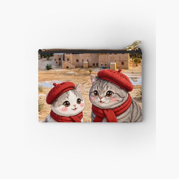 Item preview, Kawaii Cats in Egyptian Oasis - Freda and Junior Desert Village designed and sold by MAISON SYLVIE.