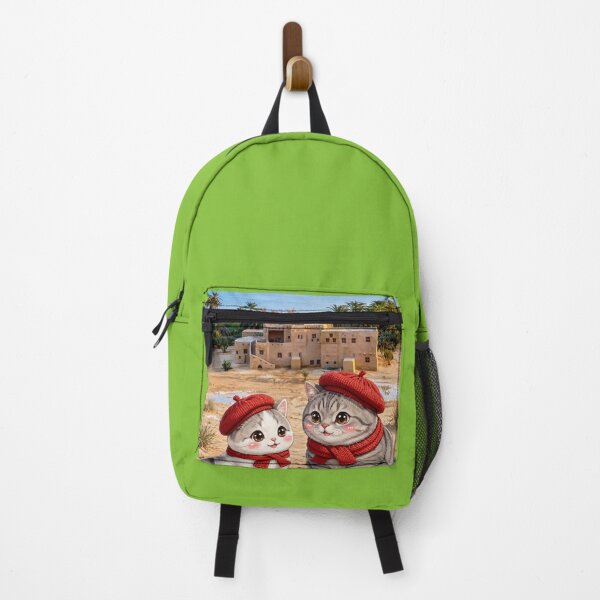 Item preview, Kawaii Cats in Egyptian Oasis - Freda and Junior Desert Village designed and sold by MAISON SYLVIE.