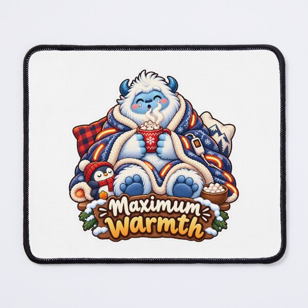 Item preview, Hot Cocoa Yeti designed and sold by Thai Vibe Studio.
