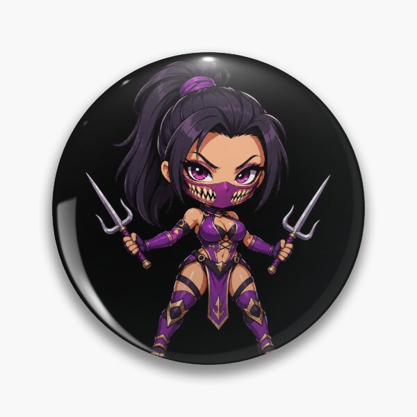 Item preview, Chibi Mileena Mortal Kombat | MK Fanart designed and sold by bapupa.