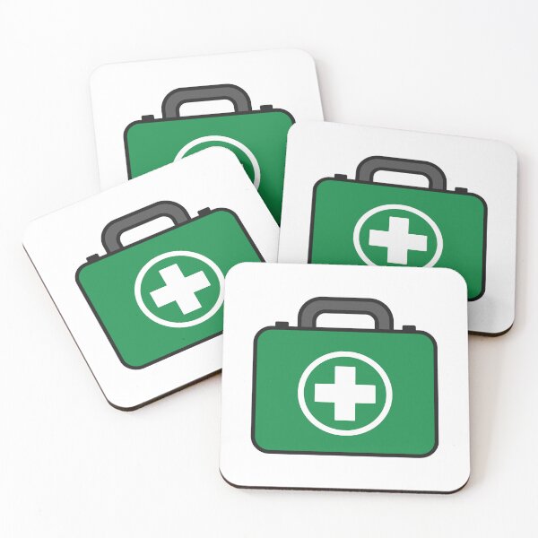 Item preview, Green First Aid Kit Symbol designed and sold by VectorForge Studio.