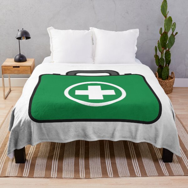 Item preview, Green First Aid Kit Symbol designed and sold by VectorForge Studio.