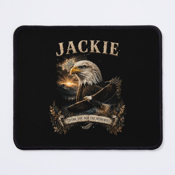 Item preview, Jackie Bald Eagle Memorial, Fly Free Sweet Jackie designed and sold by perkmingStudio.