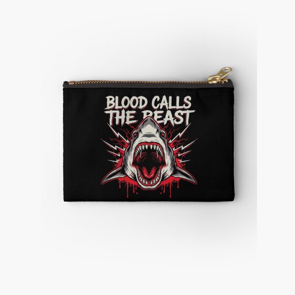Item preview, Blood Calls The Beast Great White Shark Lightning Graphic designed and sold by Enea Kelo.