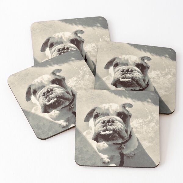 Item preview, Bulldog in Silvertone Photographic Art designed and sold by meganlaub1.
