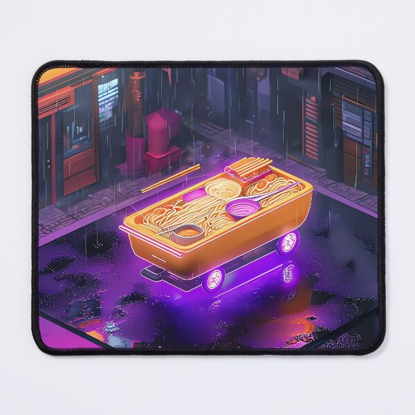 Item preview, Midnight Pixel Noodle Stop designed and sold by ONYX Pixee.