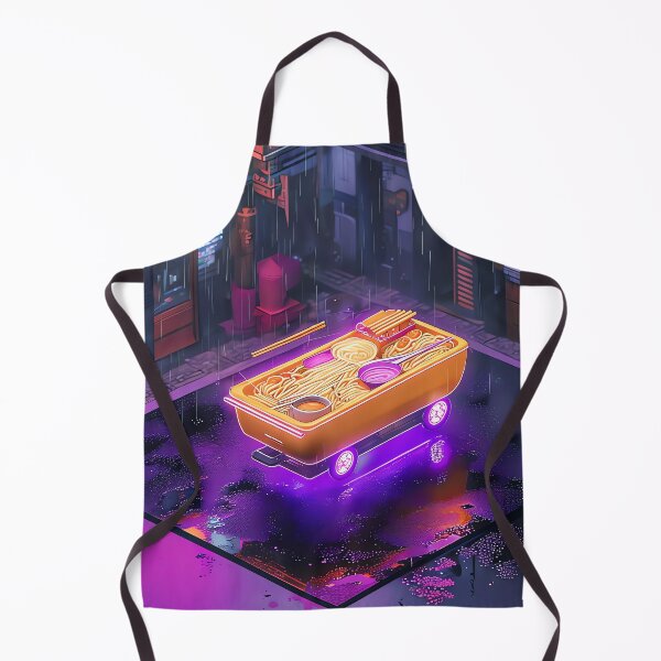 Item preview, Midnight Pixel Noodle Stop designed and sold by ONYX Pixee.