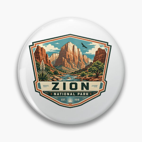 Item preview, Zion National Park Est. 1919 Traveler Hiker Outdoors Souvenir designed and sold by Simsimah26Parks.