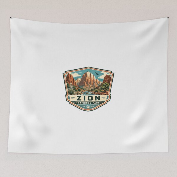Item preview, Zion National Park Est. 1919 Traveler Hiker Outdoors Souvenir designed and sold by Simsimah26Parks.