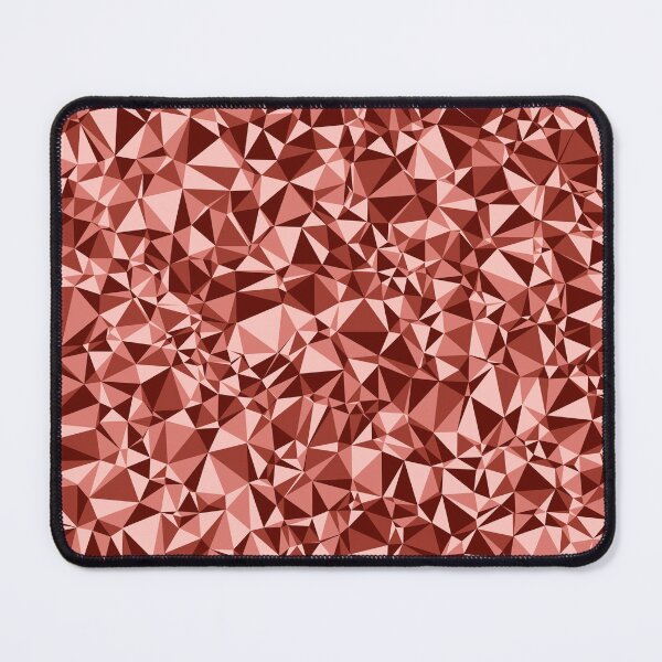 Item preview, Red Triangular Mosaic Pattern Design designed and sold by DymondDesigns.