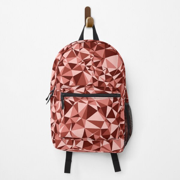 Item preview, Red Triangular Mosaic Pattern Design designed and sold by DymondDesigns.