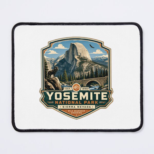 Item preview, Yosemite National Park Sierra Nevada Outdoors Hiker Traveler designed and sold by Simsimah26Parks.