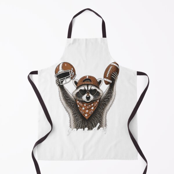Item preview, Feral Raccoon Touchdown Football Game Day for Men Women Kid designed and sold by GiancarloWash.