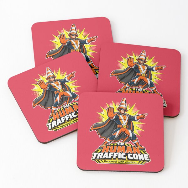 Item preview, The Human Traffic Cone – Proceed With Caution designed and sold by KungPowUnicorn.