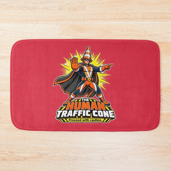 Item preview, The Human Traffic Cone – Proceed With Caution designed and sold by KungPowUnicorn.