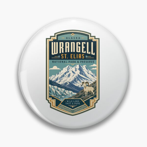 Item preview, Alaska Wrangell St. Elias National Park & Preserve Wild Land Vast & Pure National Park Traveler designed and sold by Simsimah26Parks.