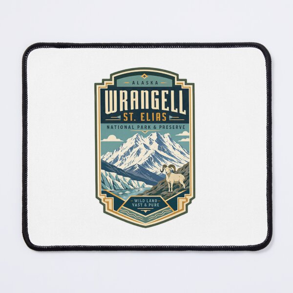 Item preview, Alaska Wrangell St. Elias National Park & Preserve Wild Land Vast & Pure National Park Traveler designed and sold by Simsimah26Parks.