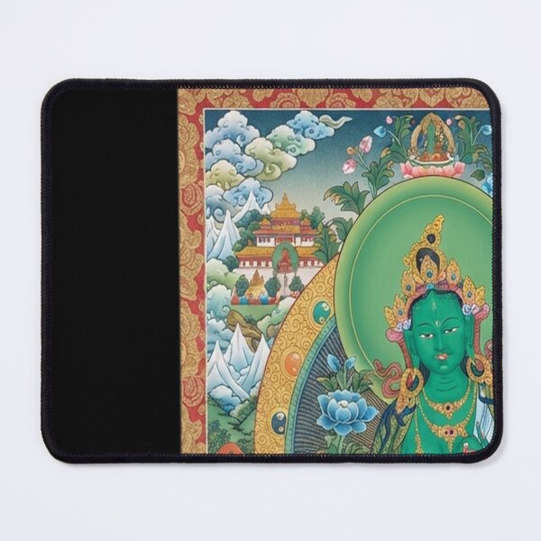 Item preview, Green Tara Thangka designed and sold by karybaquetu10.