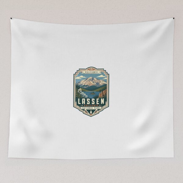 Item preview, California Lassen Volcanic National Park Visitor Souvenir Travel Hiking designed and sold by Simsimah26Parks.