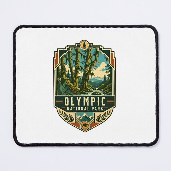 Item preview, Olympic National Park Nature Traveler Hiking Outdoor Adventure designed and sold by Simsimah26Parks.