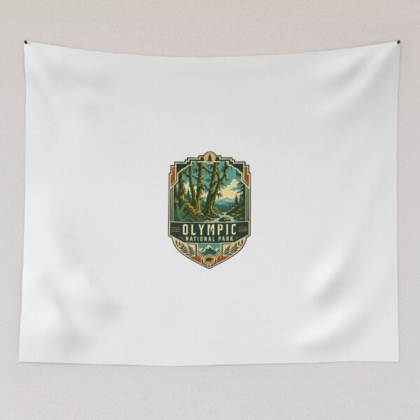 Item preview, Olympic National Park Nature Traveler Hiking Outdoor Adventure designed and sold by Simsimah26Parks.